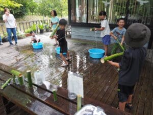 ★☆竹の水鉄砲づくり☆★